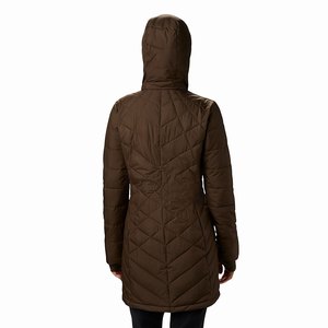 Columbia Chaqueta Con Aislamiento Heavenly™ Hooded Mujer Verde Oliva/Verdes (583IHNQPS)